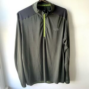 The Northface Kilowatt 1/4 Zip Pullover Jacket Top Large